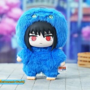 Sasuke Beast Party Plush Keychain